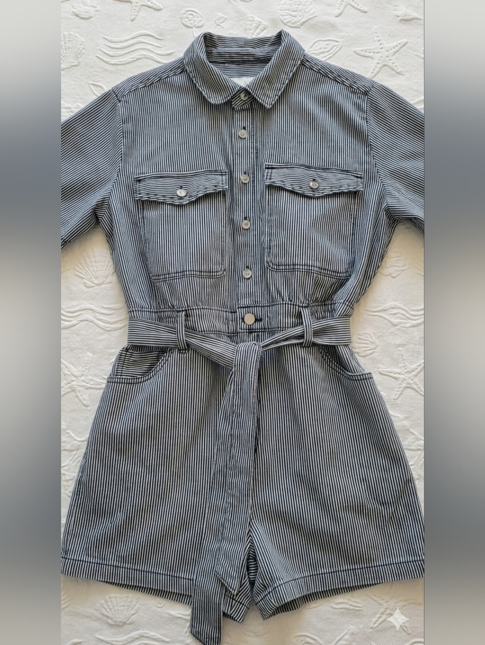 Denim romper f/ Universal Thread